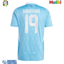 Belgija Johan Bakayoko #19 Gostujuci Dres EP 2024 Kratak Rukav